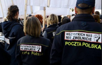 Solidarität mit polnischen Postler*innen