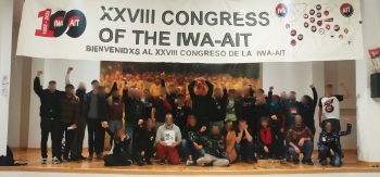 The 28th IWA Congress celebrates the International Workers' Association Centenary in Solidarity!